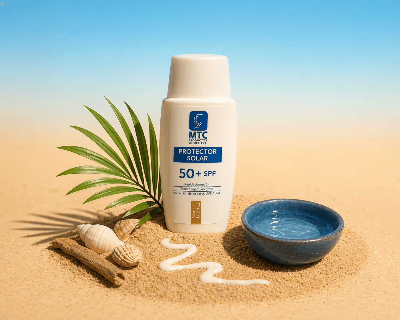 Packshot del protector solar