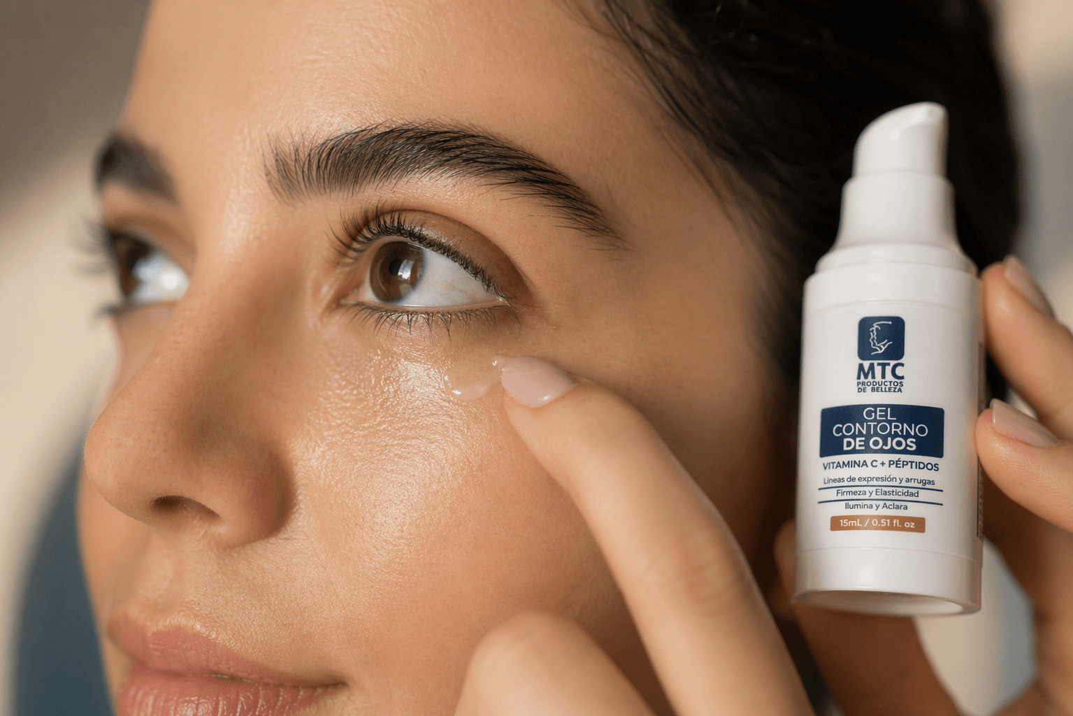 Gel Contorno de Ojos — textura